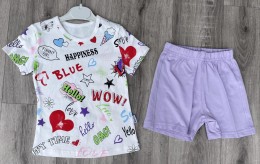 Костюм Ravza «Wow!» девочка, сиреневый 3-4-5-6 лет