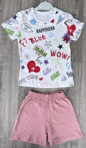 Костюм Ravza «Wow!» девочка, пудра 3-4-5-6 лет