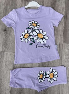 Костюм Ravza «Ромашки» сиреневый, девочка 3-4-5-6 лет