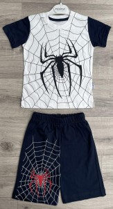 Костюм Mixima «Павук» темно-синій, хлопчик 3-4-5-6 років