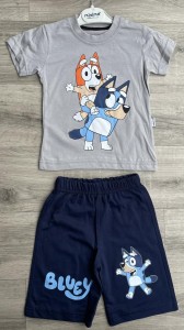 Костюм Mixima «Bluey» сірий, хлопчик 3-4-5-6 років