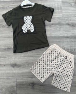 Костюм Partner "Louis Vuitton" хакі, хлопчик 2-3-4-5 років