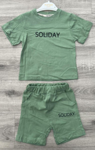 Костюм Partner «Soliday» зелений, хлопчик 2-3-4-5 років