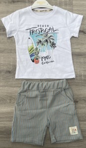 Костюм Partner «Tropical» мятный, мальчик 2-3-4-5 лет