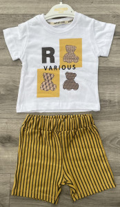 Костюм Partner «Various» гірчичний, хлопчик 9-12-18-24 місяців