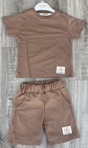Костюм Partner «Однотонный» коричневый, мальчик 2-3-4-5 лет