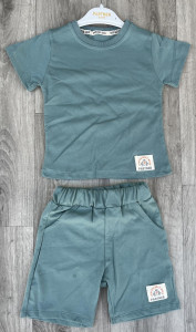 Костюм Partner «Однотонный» зелёный, мальчик 2-3-4-5 лет