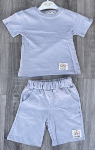 Костюм Partner «Однотонный» светло-серый, мальчик 2-3-4-5 лет