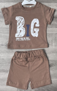 Костюм Partner «Big» коричневий, хлопчик 9-12-18-24 місяців