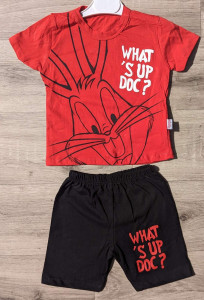 Костюм Minitix "What's up doc?" червоний, хлопчик 2-3-4-5 років