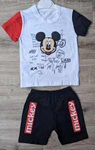 Костюм Minitix «Mickey» білий, хлопчик 2-3-4-5 років