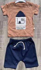 Костюм Bobisko "Будиночок" помаранчевий, хлопчик 9-12-18-24 місяців