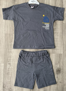 Костюм KRMS "Choose your favourite place" сірий, хлопчик 2-3-4-5 років