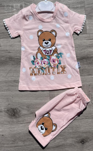 Костюм Minitix "Toy" персиковый, девочка 9-12-18-24 месяцев