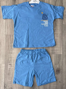 Костюм KRMS "Choose your favourite place" блакитний, хлопчик 2-3-4-5 років