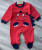 Человечек Maibella "Dino" красный, мальчик 0-3-6 месяцев, фото
