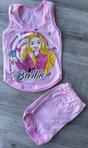 Костюм "Barbi" рожевий, дівчинка 9-12-18 місяців