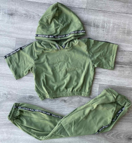 Костюм "New collection" хакі, дівчинка 2-3-4-5 років