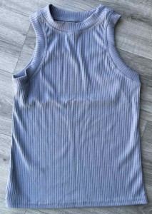 Майка "Однотонна" сірий, дівчинка 7-8-9 років