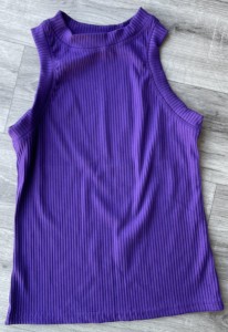 Майка "Однотонна" фіолетовий, дівчинка 7-8-9 років