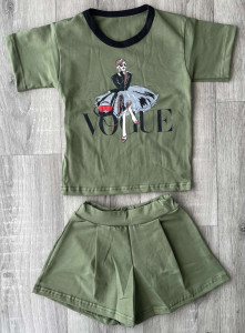 Костюм "Vogue" хакі, дівчинка 2-3-4-5 років