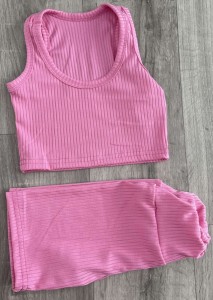 Костюм «Однотонный» розовый, девочка 3-4-5-6 лет