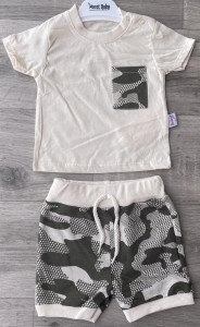 Костюм Murat «Камуфляж» бежевый, мальчик 9-12-18-24 месяцев