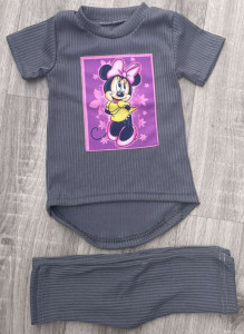 Костюм «Minnie» графітовий, дівчинка 2-3-4-5 років