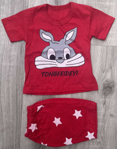 Костюм "Tongfeidey" червоний, хлопчик 6-9-12-24 місяців