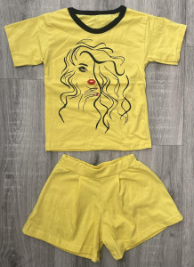Костюм "Girl" жовтий, дівчинка 2-3-4-5 років