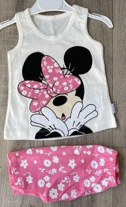 Костюм Minitix «Minnie» молочный, девочка 9-12-18-24 месяцев