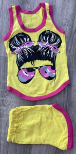 Костюм "Girl" жовтий, дівчинка 9-18-24 місяців