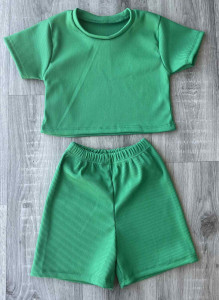 Костюм «Однотонний» зелений, дівчинка 4-5-6-7-8 років