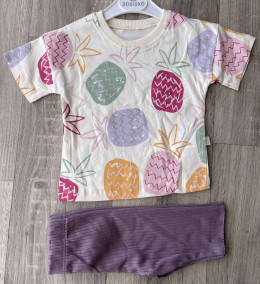 Костюм Bobisko «Ананасики» фіолетовий, дівчинка 9-12-18-24 місяців