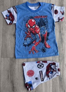 Спальный комплект «Spider-man» синий, мальчик 2-3-4-5-6 лет