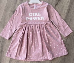 Сукня My Bella "Girl Power" пудра 2-3-4-5 років