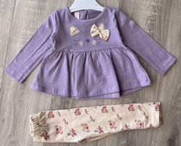 Костюм My Bella "Киця" бузковий, дівчинка 6-9-12-18 місяців