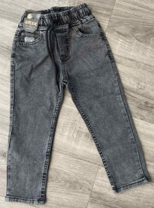 Джинсы Gocer "Однотонные" серые, мальчик 8-9-10-11-12 лет