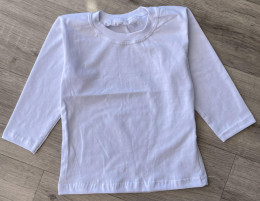 Реглан "Однотонний" білий, унісекс 10-11-12-13 років