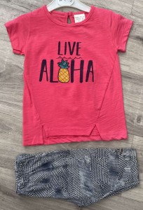 Костюм ALOHA , красный, 6-12-18-24 месяца