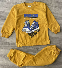 Піжама Supermini "Кедр" жовтий, хлопчик 4-5-6 років