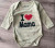 Боди Findik "I❤️mama" оливковый, унисекс 3-6-9-12-18 месяцев, фото