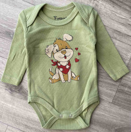 Боді Findik "Песик" хакі, хлопчик 3-6-9-12-18 місяців