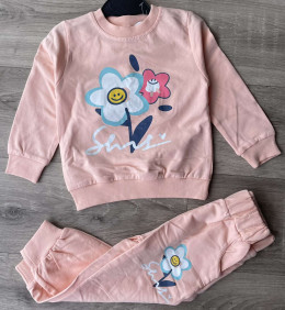 Костюм Lovella "Цветочек" персиковый, девочка 2-3-4-5 лет