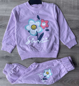 Костюм Lovella "Цветочек" сиреневый, девочка 2-3-4-5 лет