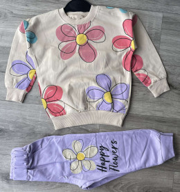 Костюм Lovella "Happy Flowers" сиреневый, девочка 2-3-4-5 лет