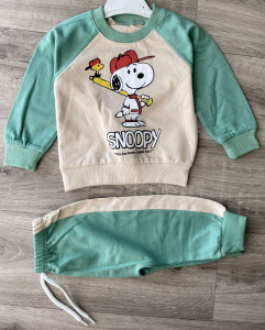 Костюм Anilco "Snoopy" зелений, хлопчик 9-12-18 місяців