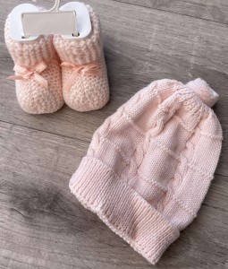 Костюм Becol "В'язка" персиковий, дівчинка місяців