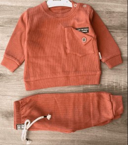 Костюм Babygo "Карман" коричневый, мальчик 6-12-18-24 месяцев