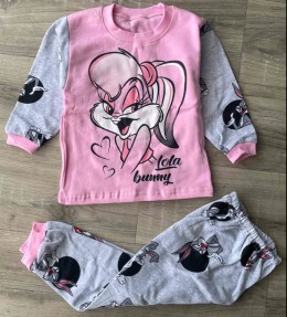 Пижама "Lola Bunny" розовая, девочка 2-3-4-5-6 лет